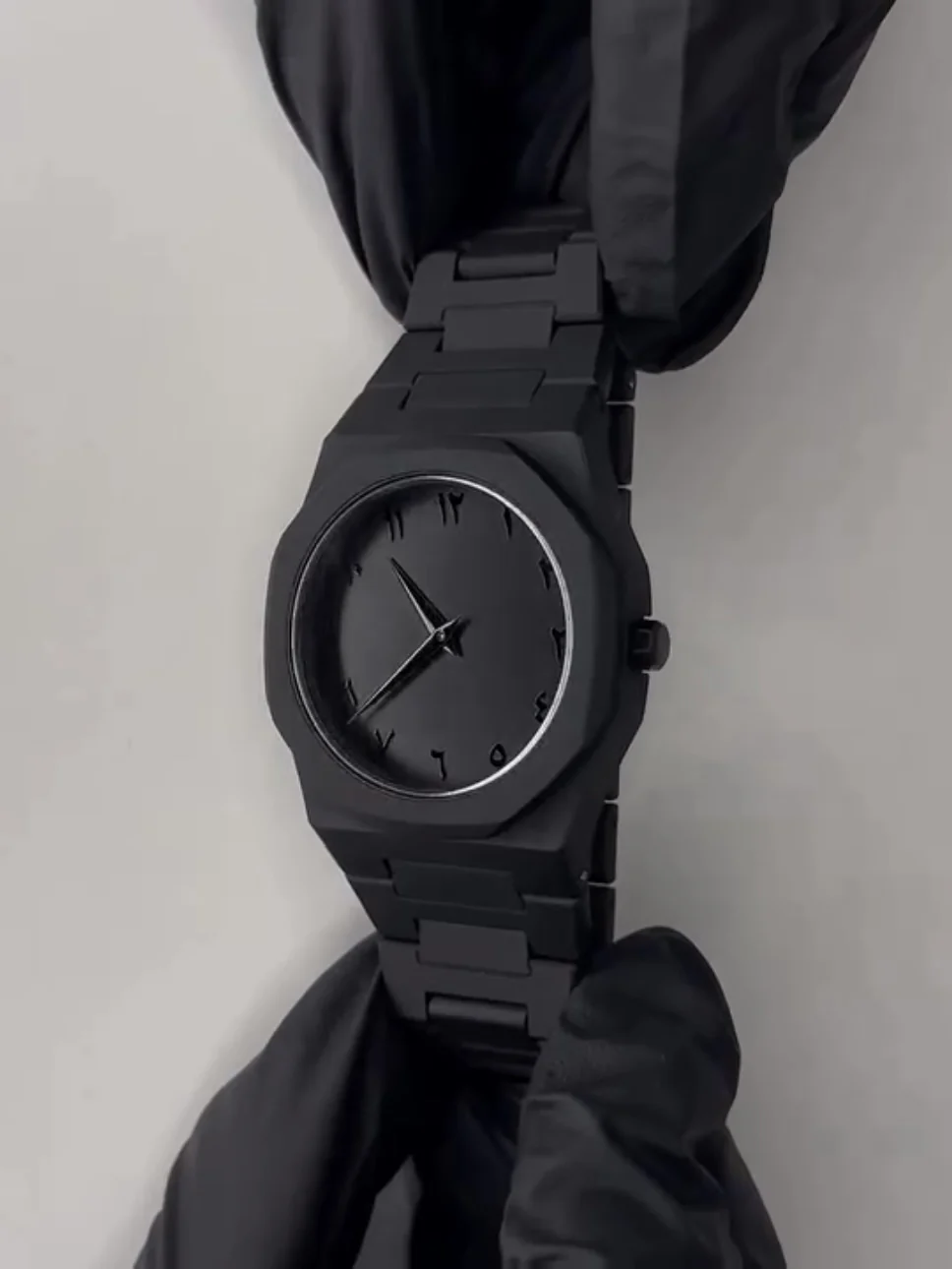 ⌛ Phantom Noir Black Arabic Watch ⌛
